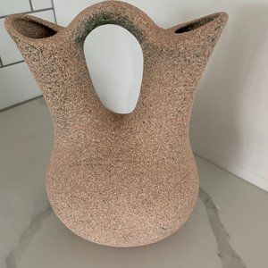 Handmade Vintage Navajo Ceramic Wedding Vase Signed